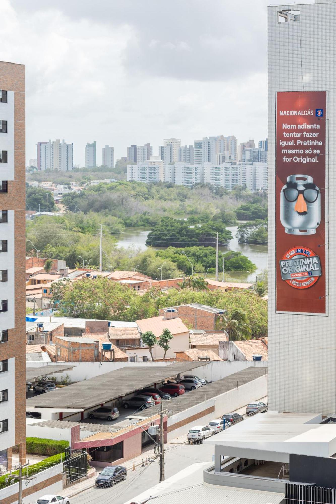 Vista Mar E Lagoa - Cozinha E Frigobar - Apartamento Flat Proximo A Praia São Luís Kültér fotó