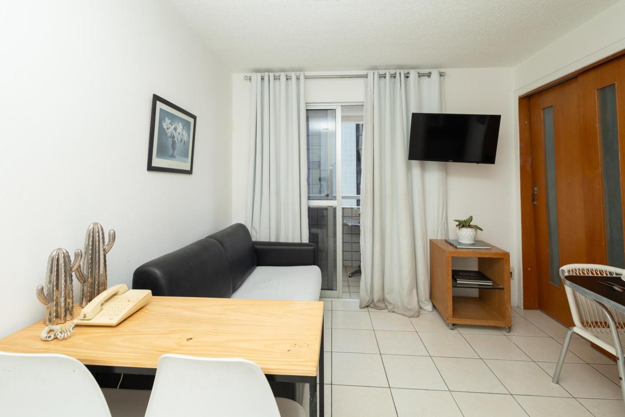 Vista Mar E Lagoa - Cozinha E Frigobar - Apartamento Flat Proximo A Praia São Luís Kültér fotó