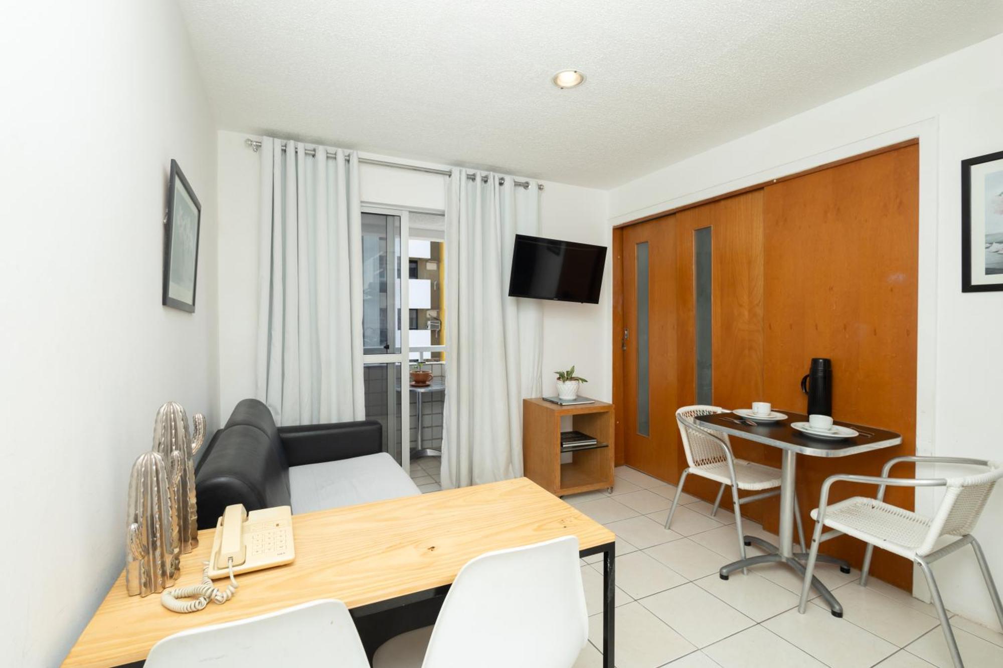 Vista Mar E Lagoa - Cozinha E Frigobar - Apartamento Flat Proximo A Praia São Luís Kültér fotó
