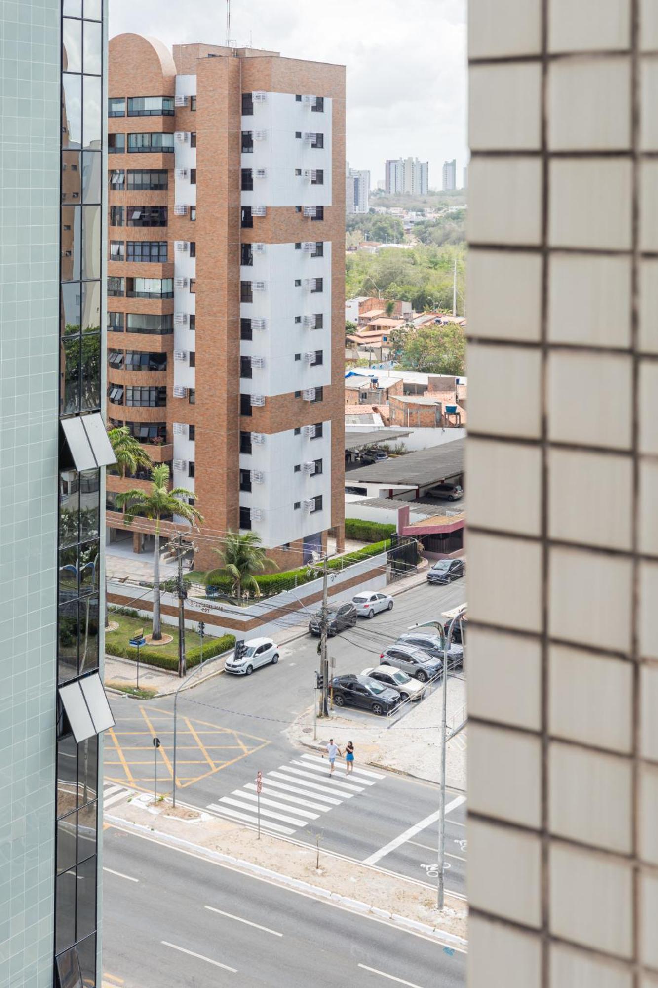 Vista Mar E Lagoa - Cozinha E Frigobar - Apartamento Flat Proximo A Praia São Luís Kültér fotó