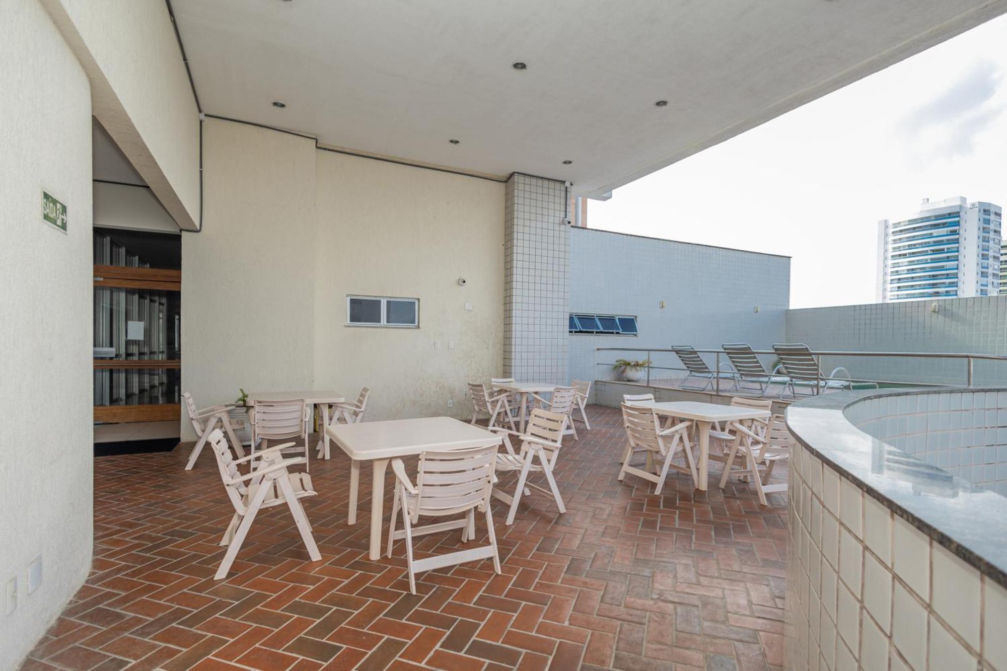 Vista Mar E Lagoa - Cozinha E Frigobar - Apartamento Flat Proximo A Praia São Luís Kültér fotó